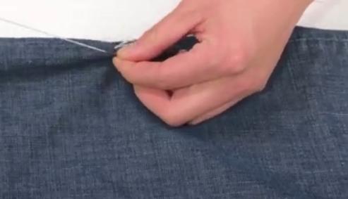 生活技巧，解决裤腿太大太宽问题，方法简单好学，巧妙的很