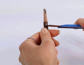 眉笔植村秀同款,植村秀砍眉刀眉笔试色