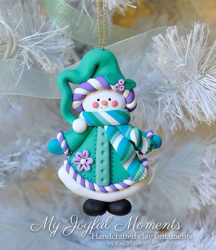 手工diy小挂件古风,软陶手工作品简单又好看