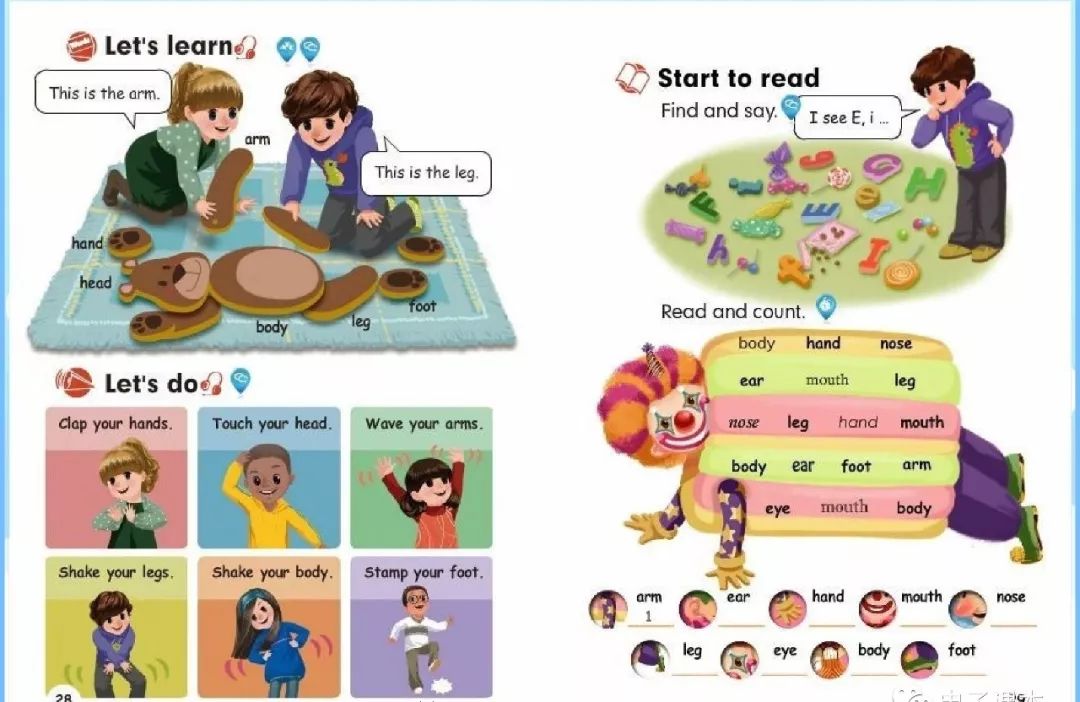 最新2018年人教版英语新起点三年级上册电子课本高清版