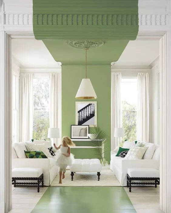 自家门口墙绘,一家房子墙绘