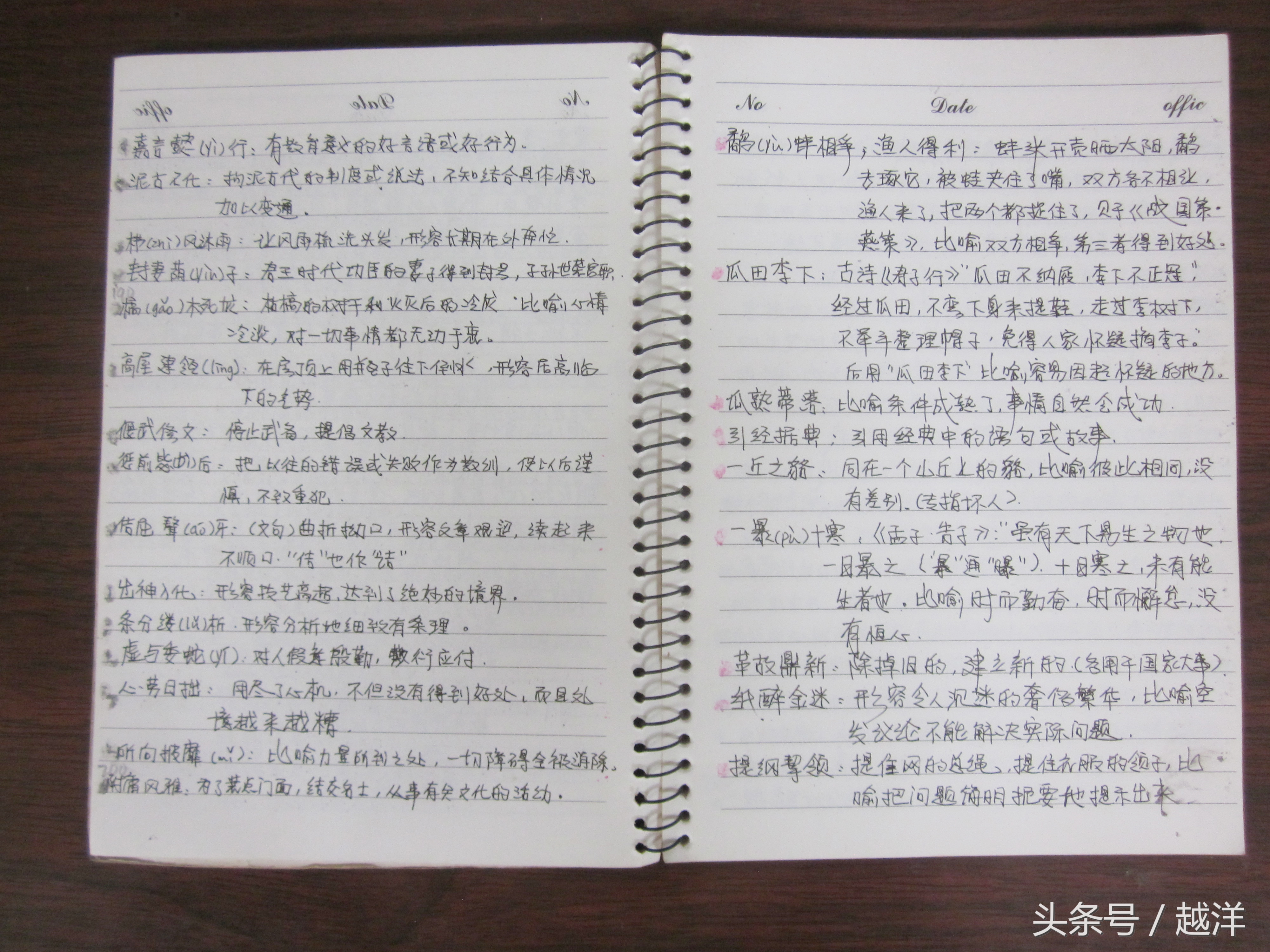 汉字的温度，我徒手抄完《新华字典》收录的所有成语，效果惊人！