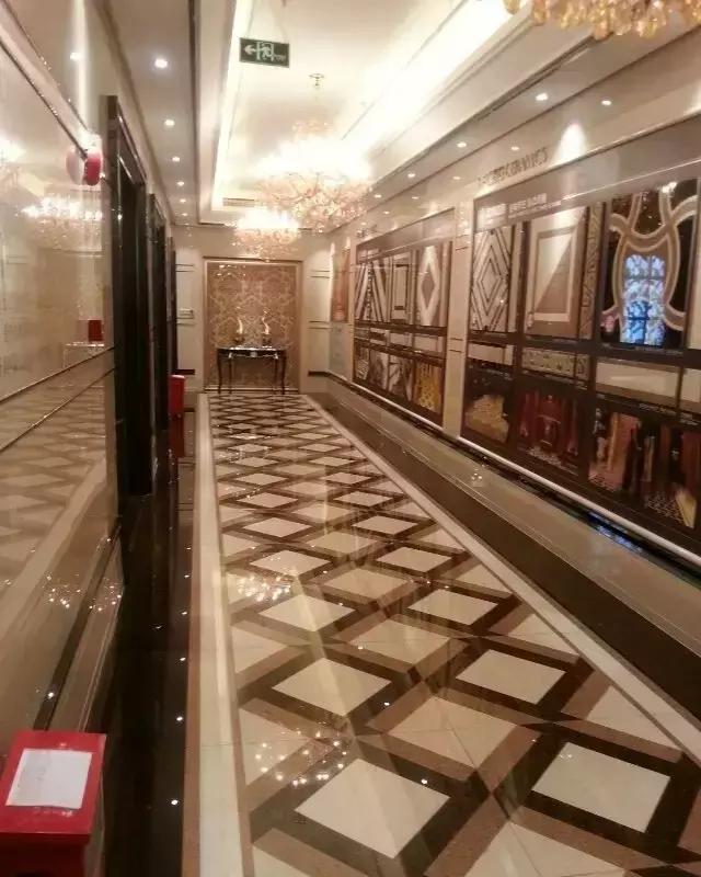 大理石水刀拼花客厅效果图,让人惊艳的水刀拼花图集