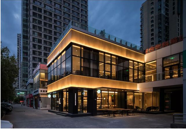 探访星巴克门店,首家社区星巴克