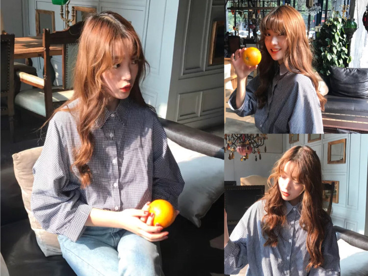 2020最火浅金棕发型,女士金棕色发型图片