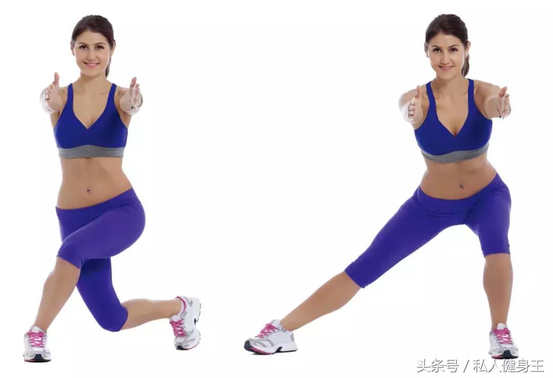 弓步蹲练腿部力量,八个动作腿部练习