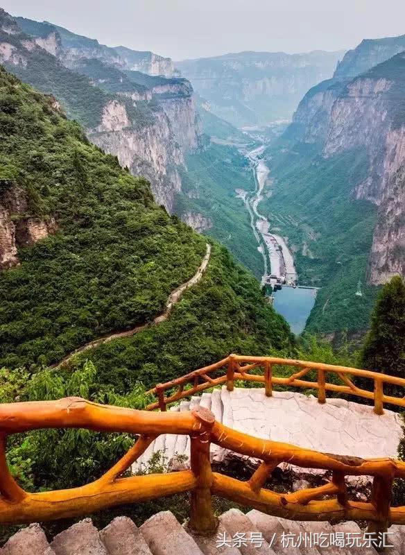 太行山最美免费挂壁公路,隐藏在太行山深处的最美螺旋公路