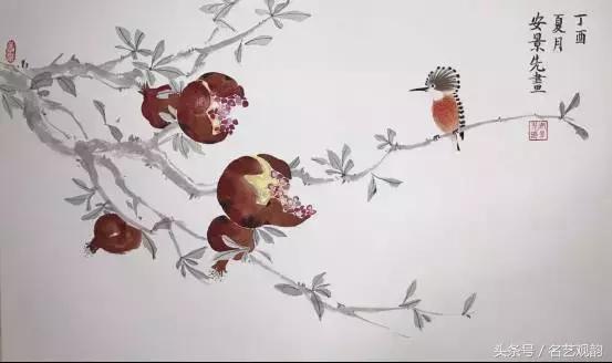 中国画技法之没骨画法的经典范画,没骨画法和写意画的区别