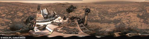 看完“好奇号”的超清全景火星自拍，自己的自拍简直是在害命