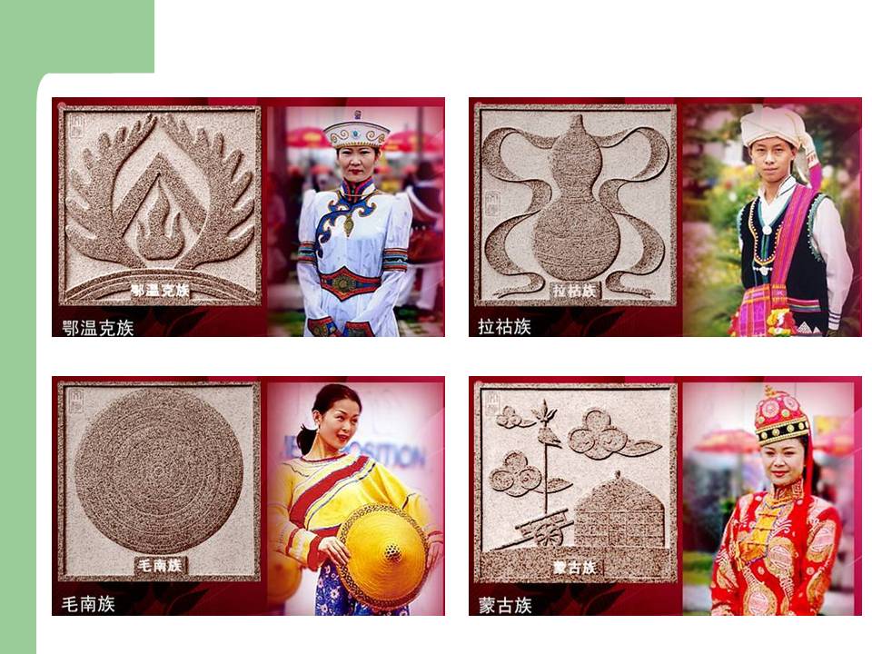 中国56个民族服饰和图腾大全