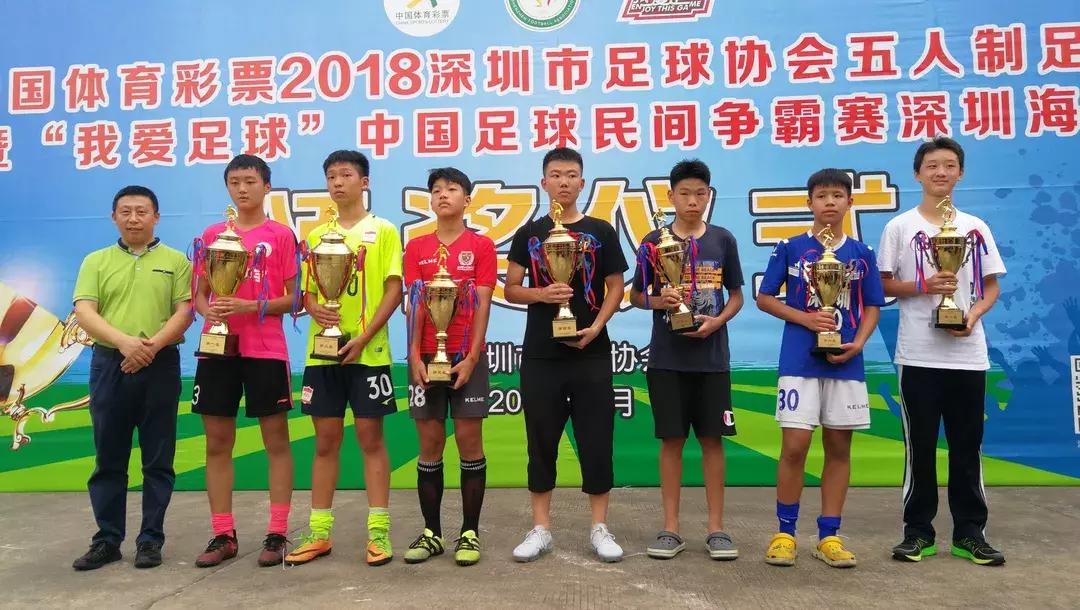 深圳市双料冠军,中学足球联赛双冠
