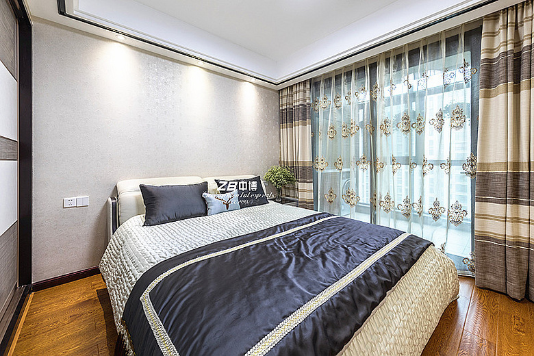 龙湖98平4房2厅2卫轻奢装修效果图,龙湖名景台装修效果图