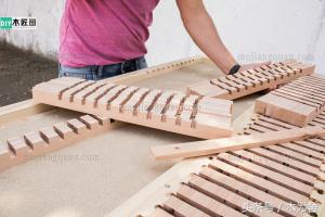 榫卯结构创意性应用,简单榫卯桌子教程图解