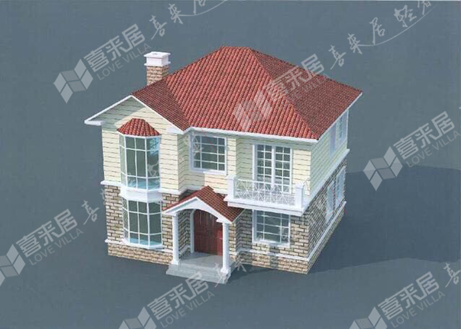 让人惊艳的房屋设计,最新农村独院房子效果图及设计图