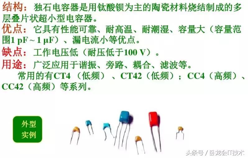 电容的种类及功能,各种类型的电容及用途