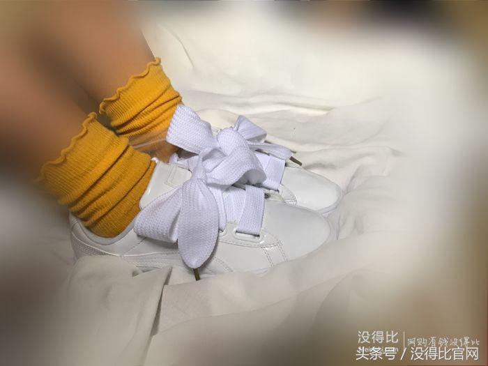 puma彪马白色板鞋,白色pu鞋子发黄怎么办
