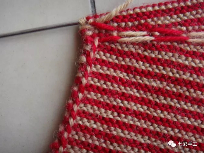 7-12岁儿童毛线拖鞋编织教程,毛线拖鞋编织38-39码起多少针