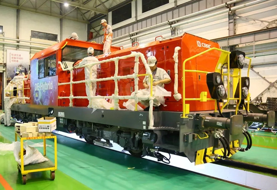 中国火车头制造,中国造新能源火车视频全集