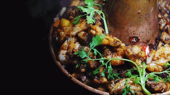 滨江道牛蛙火锅,双层牛蛙塔天津