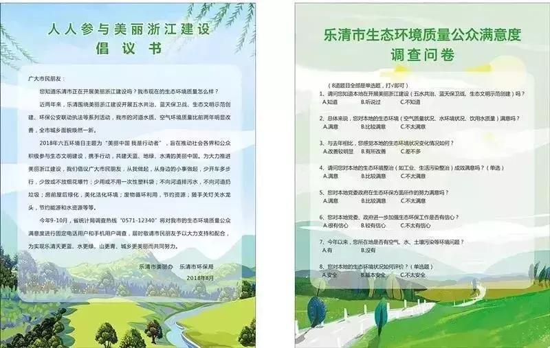 点赞！为了绿水蓝天，乐清一直在努力