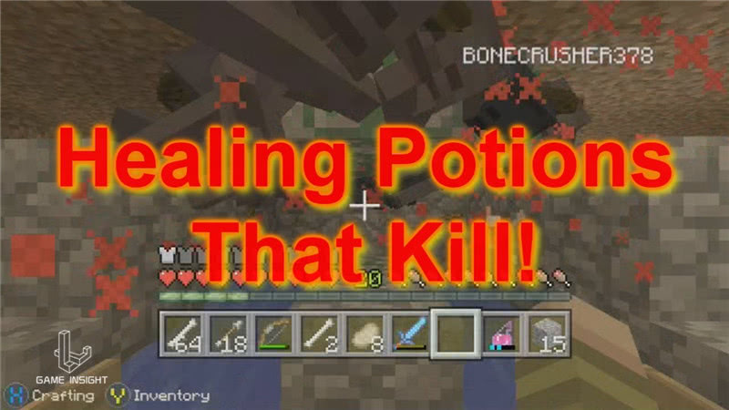 我的世界:学会这5种药水的配方,再也不用怕深夜怪物来敲门!