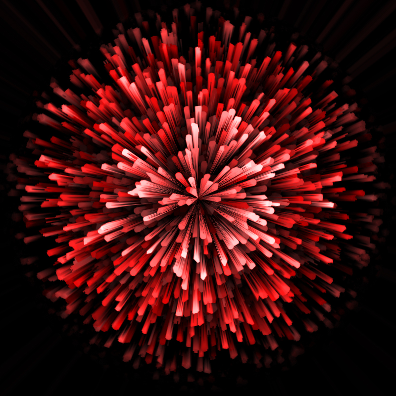 用烟花编织花朵,ps烟花形状图解