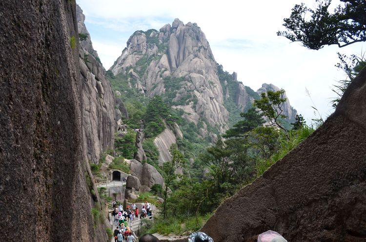 八月的黄山风景,独一无二的一品黄山