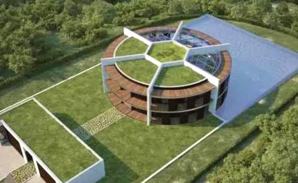 球王梅西别墅,梅西自带足球场的别墅