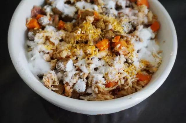 三文鱼跟牛肉怎么自制狗粮,三文鱼牛肉狗粮