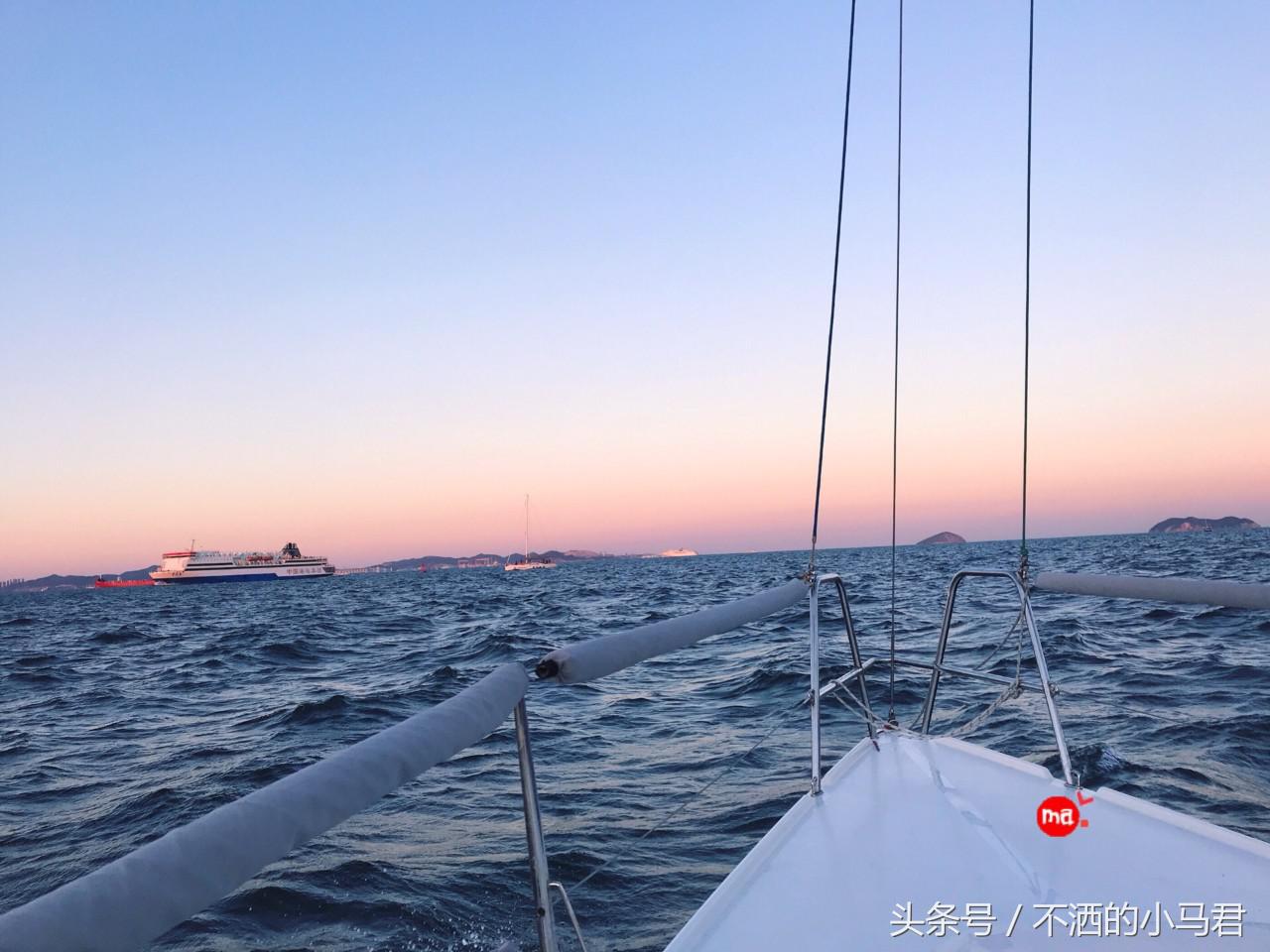 大连帆船出海最佳时间,大连帆船出海看日落