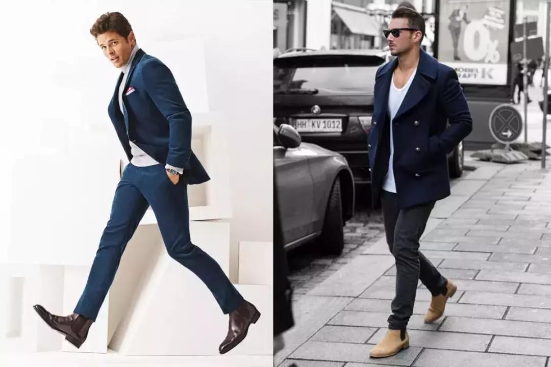 切尔西靴男搭配高级感,男人的穿搭成熟稳重