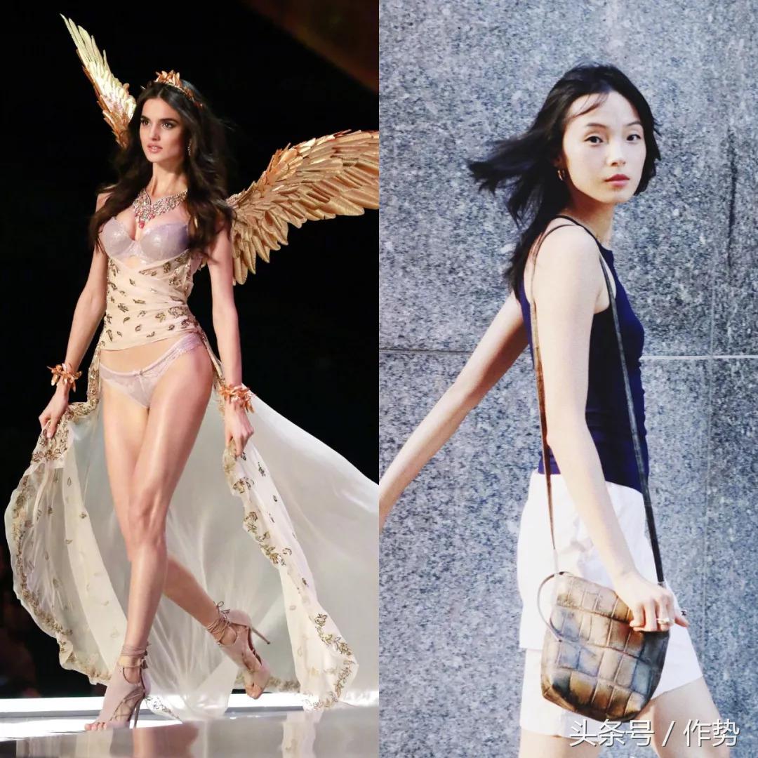 维密面试街拍摩托,维密大秀面试模特