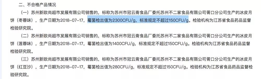 注意这些月饼抽检不合格千万别买,不合格的月饼抽检标准