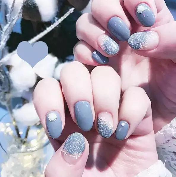 美甲2022新款式秋冬甲片,儿童美甲2022新款式秋冬