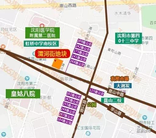 沈阳皇姑一环里,皇姑地块推介