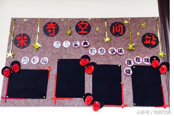 幼儿园家园联系栏布置米奇,幼儿园大班家园栏创意布置北欧风
