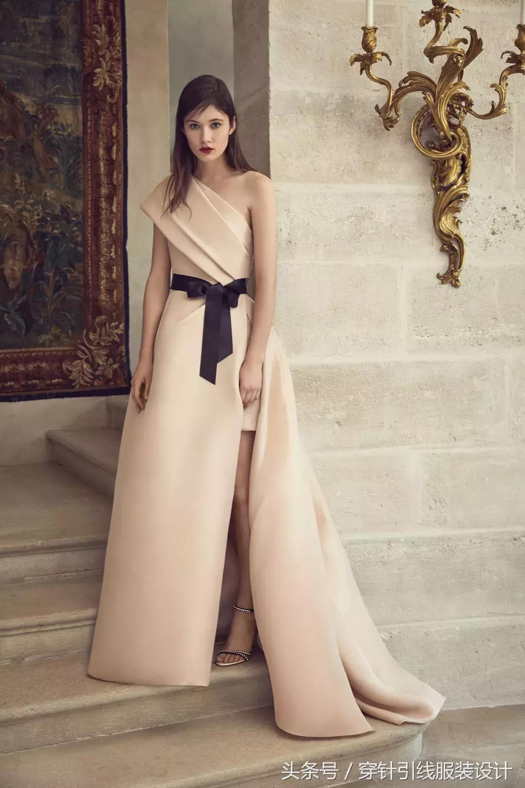 华美礼服｜MoniqueLhuillier细写法国乡村的诗意光景