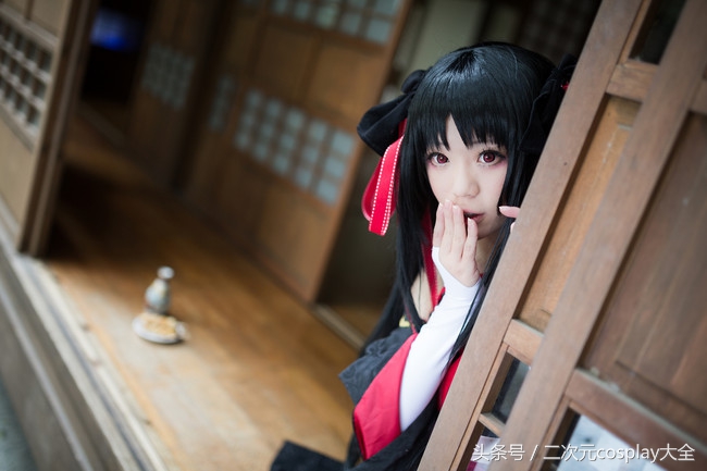 《机巧少女不会受伤》夜夜cos，清新萌妹纸最最最可爱啦！