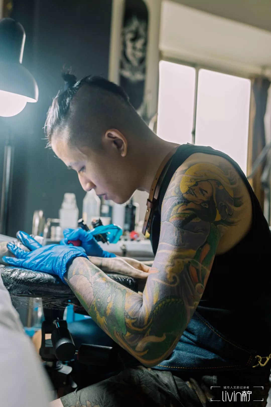 纹身大师转行,肖彬义乌