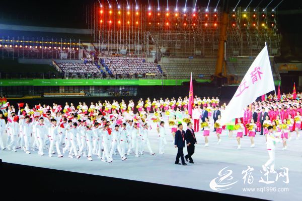 扬州举办过几次省运会,扬州第十九届省运会开幕