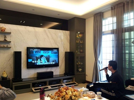 家庭影院升级卡拉ok功能,家庭影院和家庭ktv音响切换