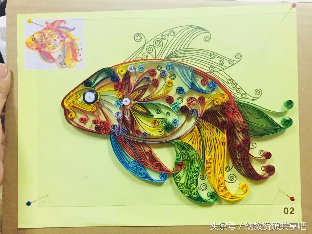 衍纸基础卷法教程衍纸版,基础衍纸作品及教程