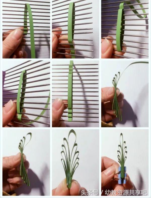 衍纸基础卷法教程衍纸版,基础衍纸作品及教程