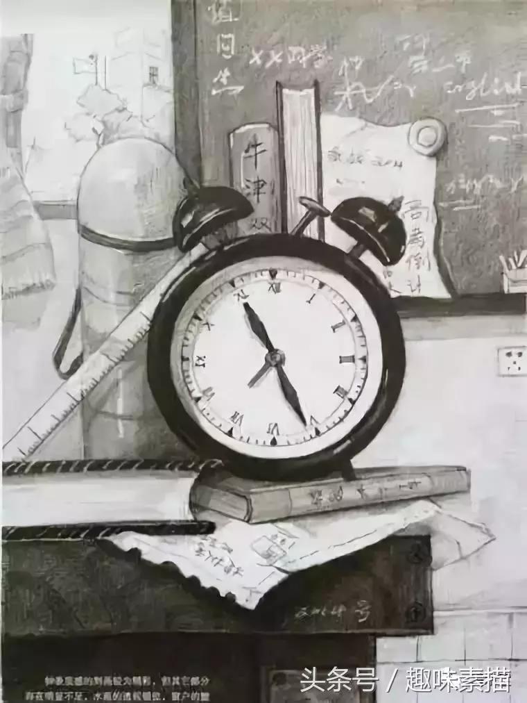 清华美院素描高分卷赏评,清华美院临摹千里江山图