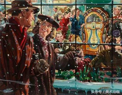 水彩水粉油画丙烯画区别,丙烯油画和水粉区别