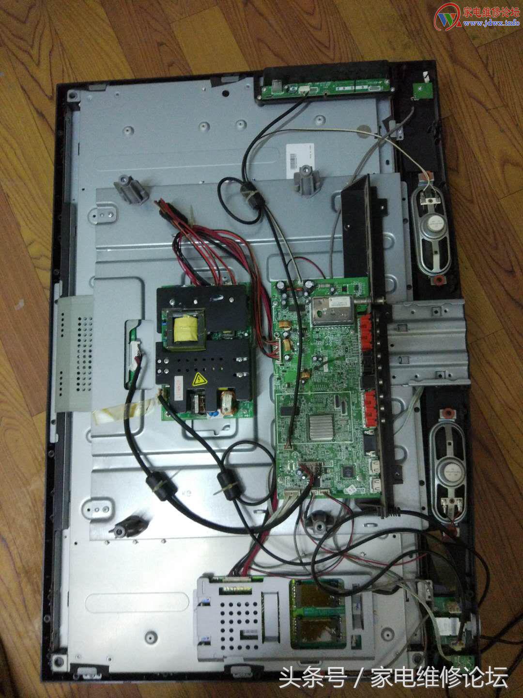 创维32l16hc有图无声维修,创维电视32e1a黑屏检查方法