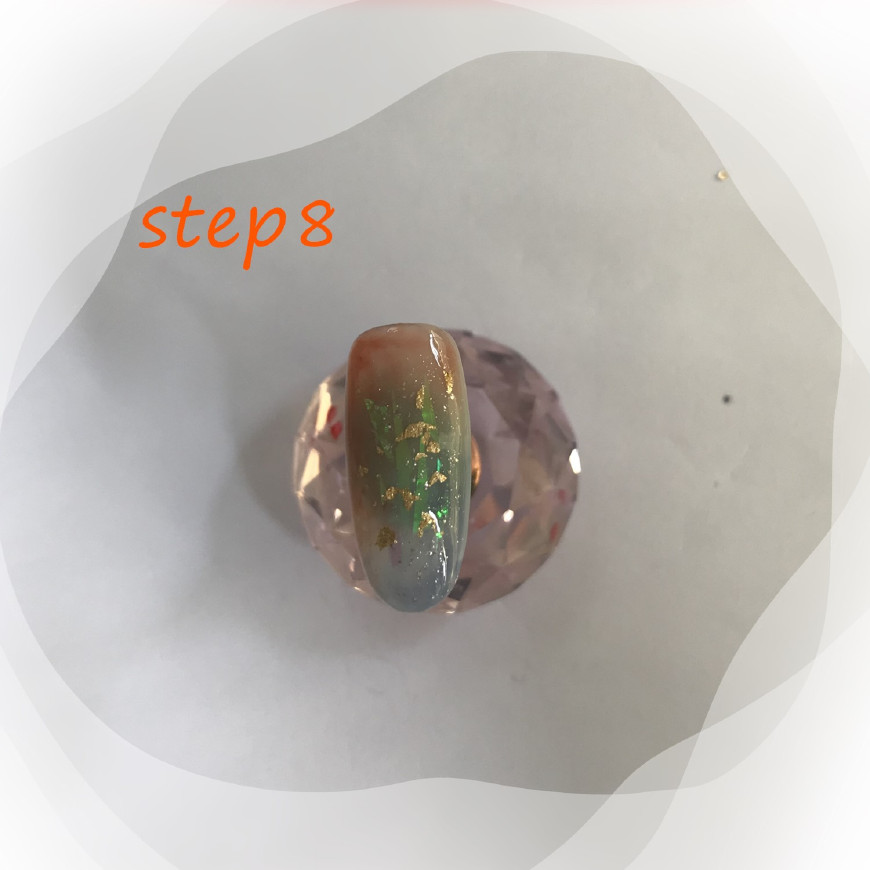 初级日式晕染美甲教程,新款美甲教程日式晕染美甲