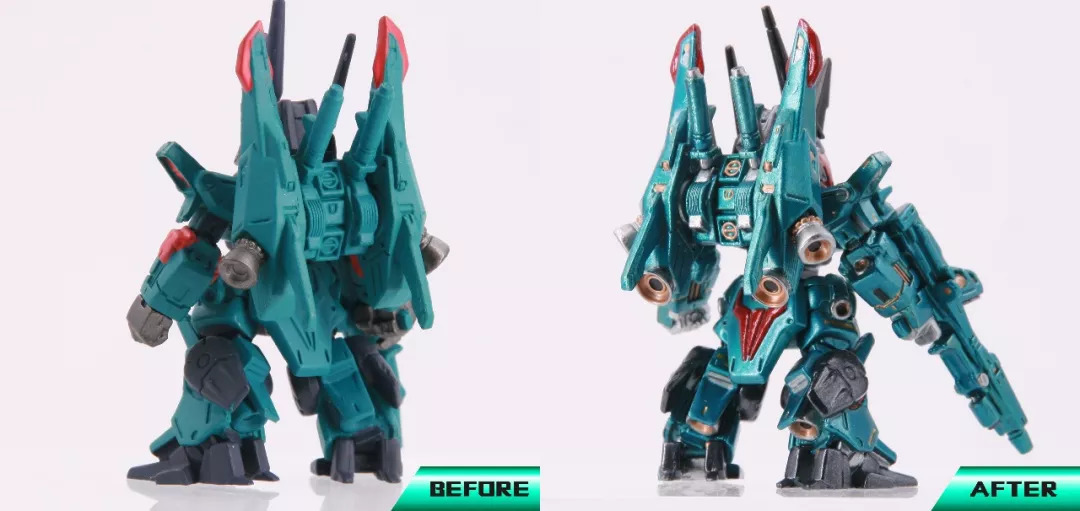 高达新手如何做战损涂装,zz高达重装喷涂配色表