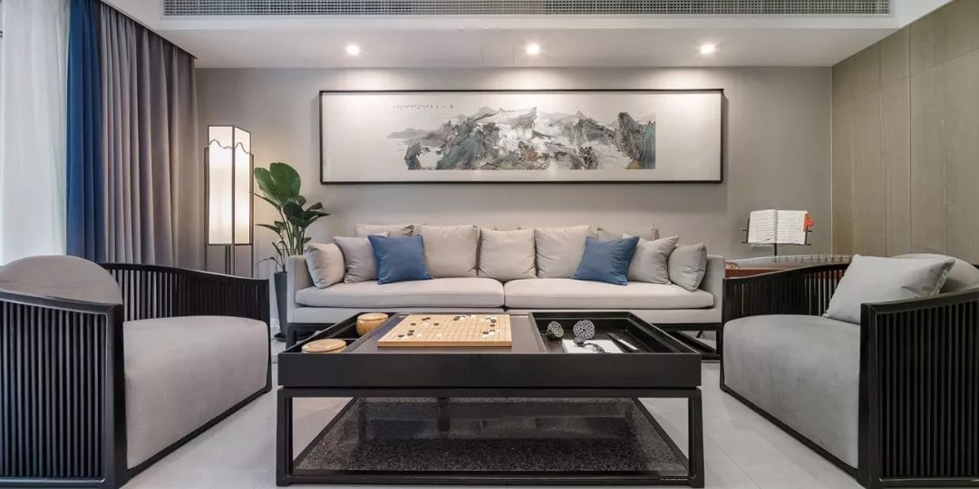 小三房客厅电视书柜一体,80平米两居客厅书房一体