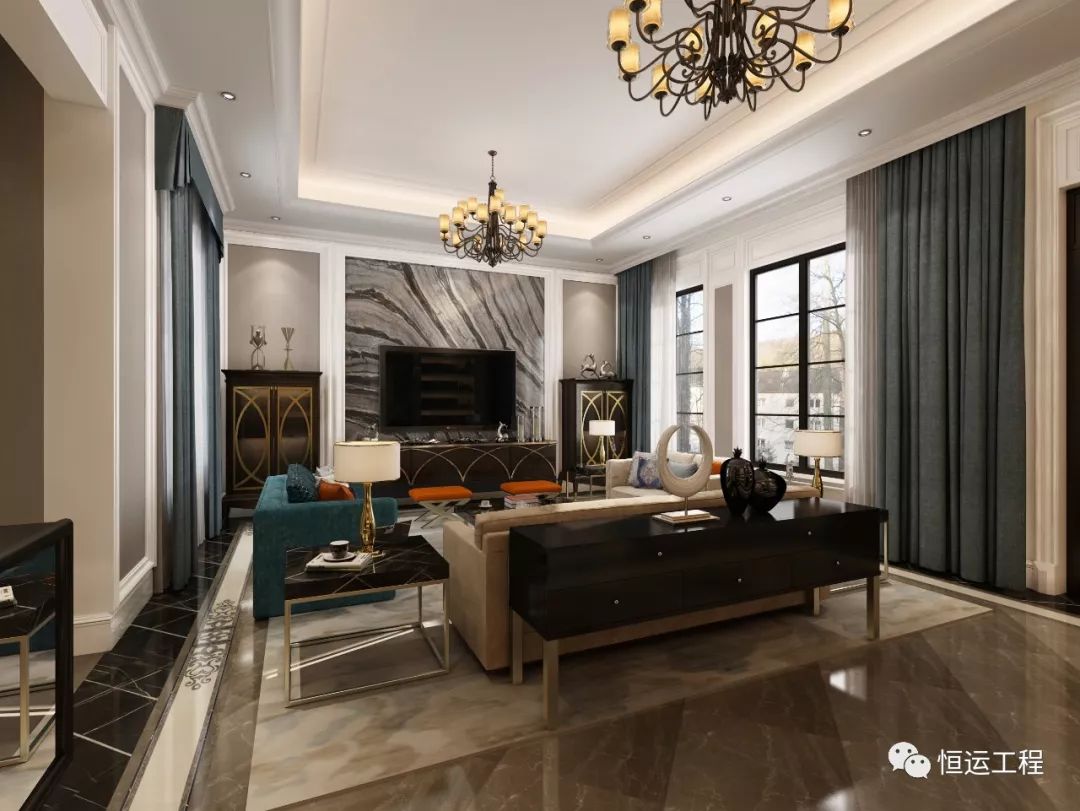 恒运精装修,紫御豪庭设计图